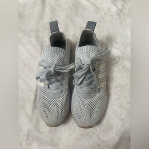 Adidas primeknit Gray Knit Sneakers